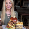 Get A Load Of This Tiny British Chick Eating A 28-Ounce Burger In Under 10 Minutes