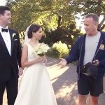 UPDATE: There's Now A Video Of Tom Hanks Crashing The Married Couple's Photoshoot