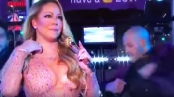 Watch Mariah Carey's Abomination Of A New Year's Eve Performance From Last Night