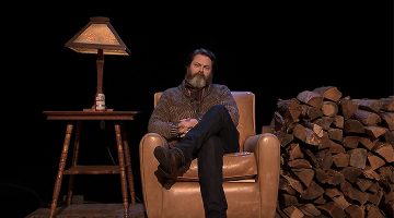 Nick Offerman Read A Majestic Poem About Firewood On Jimmy Fallon Last Night